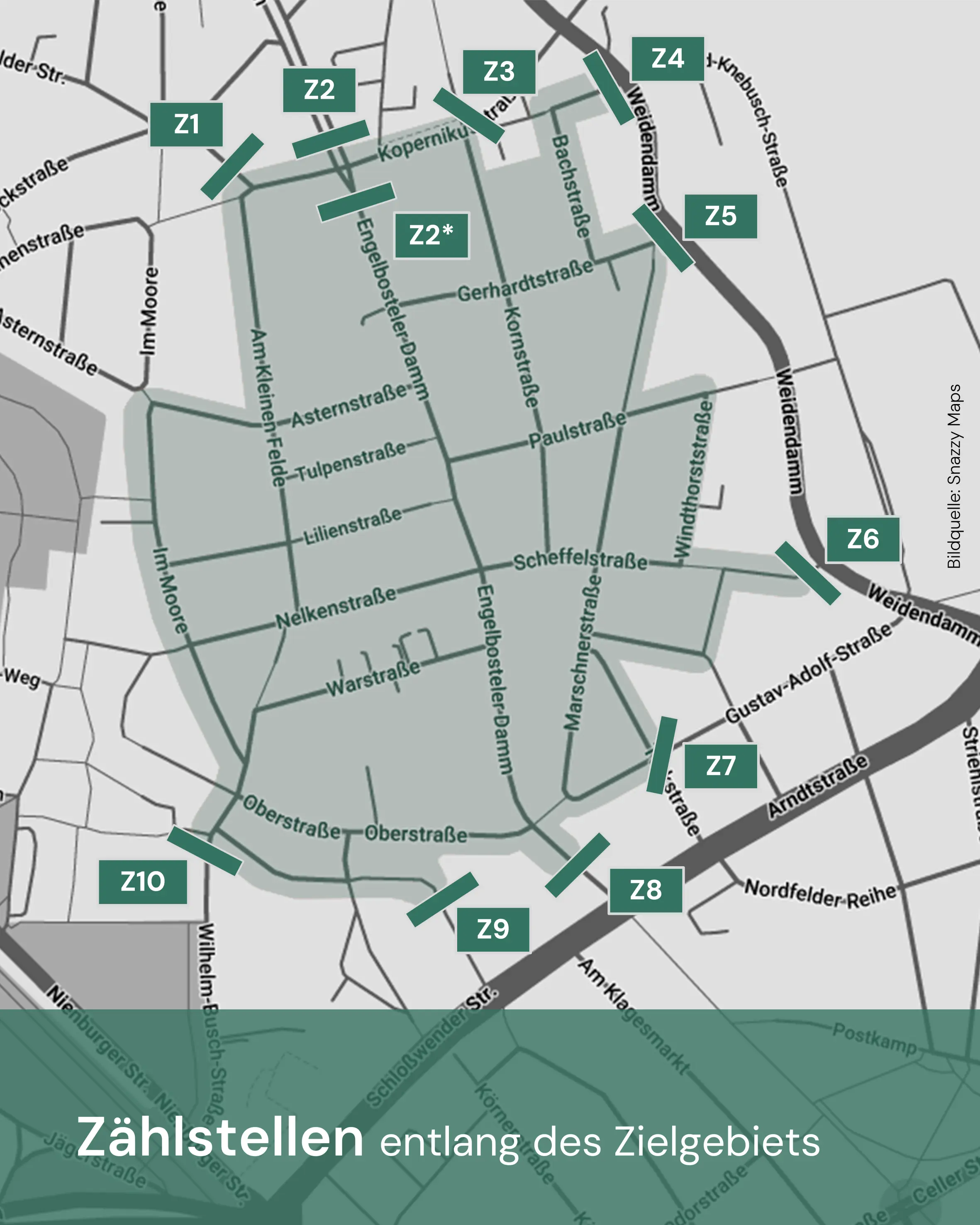 Verkehrssituation am E-Damm: Wir haben nachgezählt